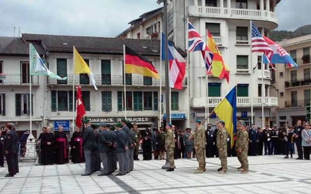 Військове паломництво до Люрду
